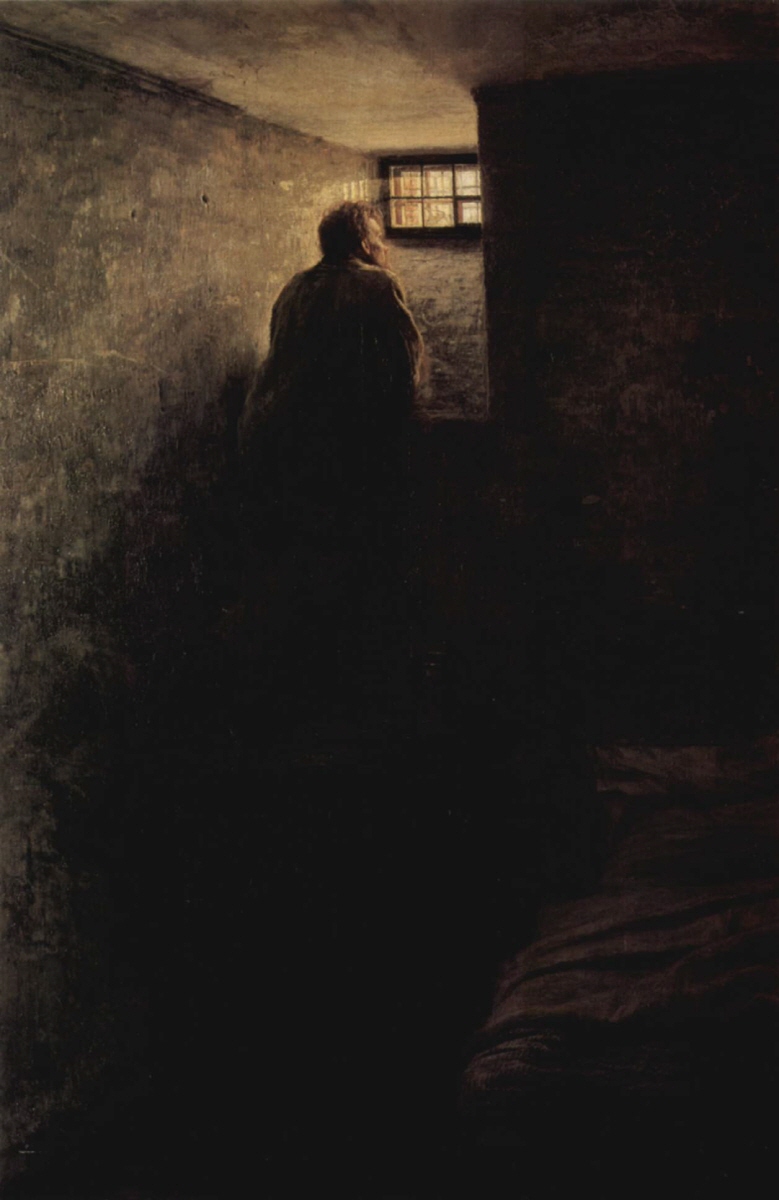 죄수 The Prisoner 1878 oil on canvas 143.1cm x 107.6cm